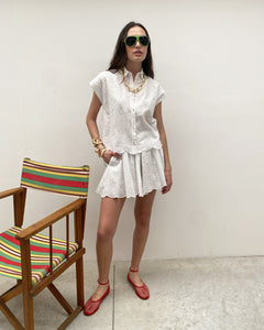 MERCI - C106W - CAMICIA SANGALLO