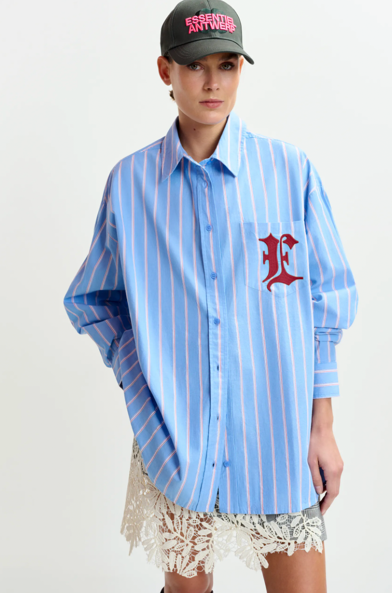 ESSENTIEL ANTWERP IPATCH CAMICIA