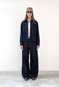 ROSE DENIM IRIS26AI CAMICIA DENIM