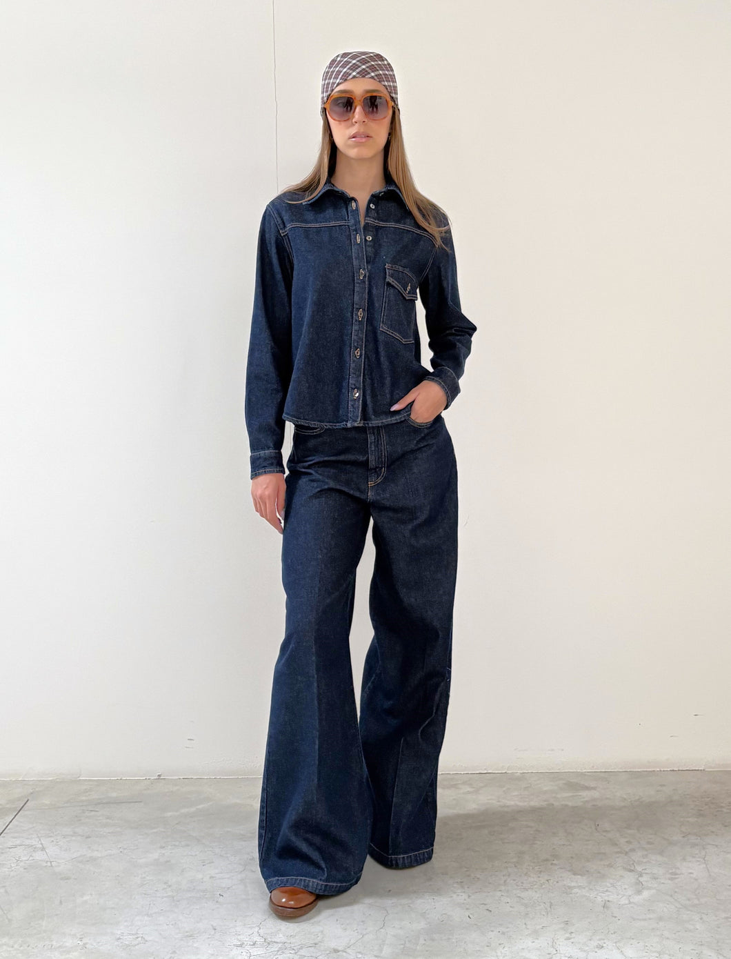 ROSE DENIM ANITA JEANS medium wide leg