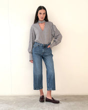 Carica l&#39;immagine nel visualizzatore di Gallery, ROSE DENIM AMY26AI JEANS crop wide leg
