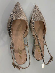 GIANMARCO F. - K158 - SANDALO CHANEL PELLE STAMPA PITONE