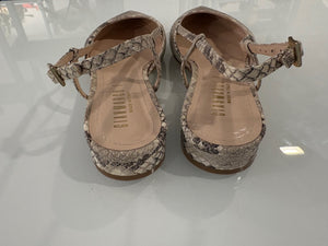 GIANMARCO F. - K158 - SANDALO CHANEL PELLE STAMPA PITONE