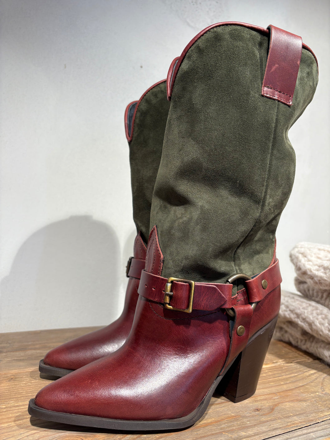 BARSPORT        BOOTS TEXANO BICOLORE